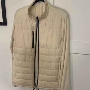 Ashworth Men's Beige Puffer Jacket